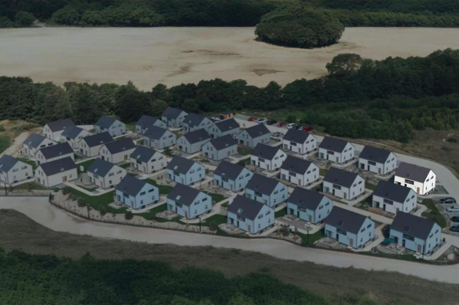 Modern huis voor een vakantie met vrienden - Uitzicht