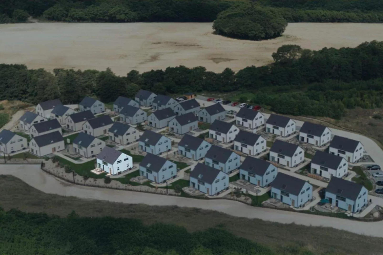 Comfortabel vakantiehuis in Sagard - Uitzicht