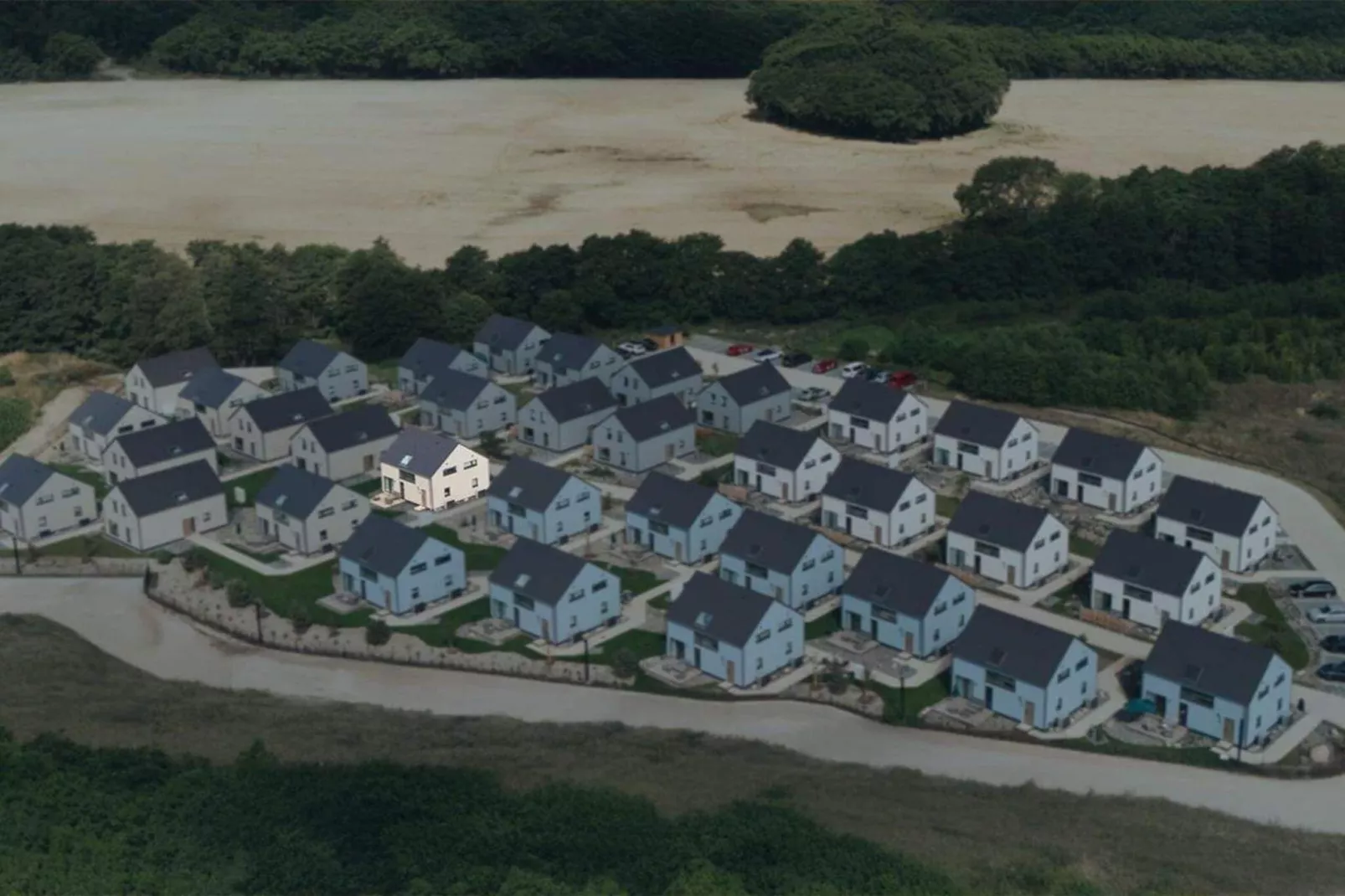 Moderne accommodatie op een rustige locatie - Uitzicht