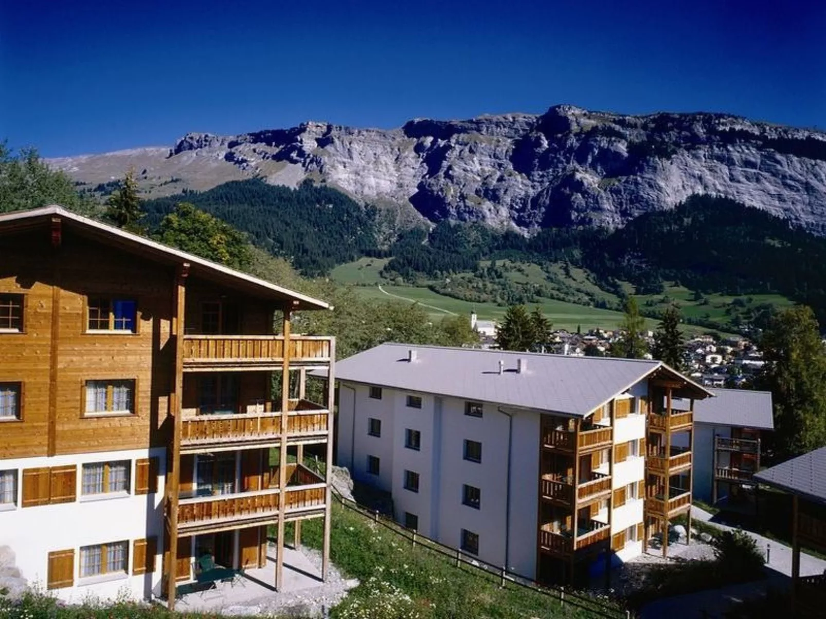 Hapimag Resort Flims, (Flims Waldhaus). Apartment mit Blick auf die Bergen