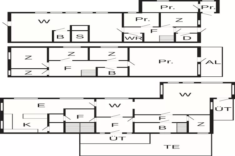 10 persoons vakantie huis in Folkestad - Plattegrond
