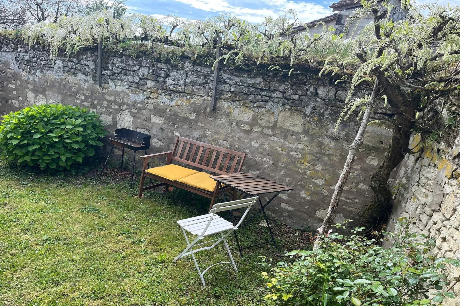 Maison de vacances Sossay - Terrasbalkon
