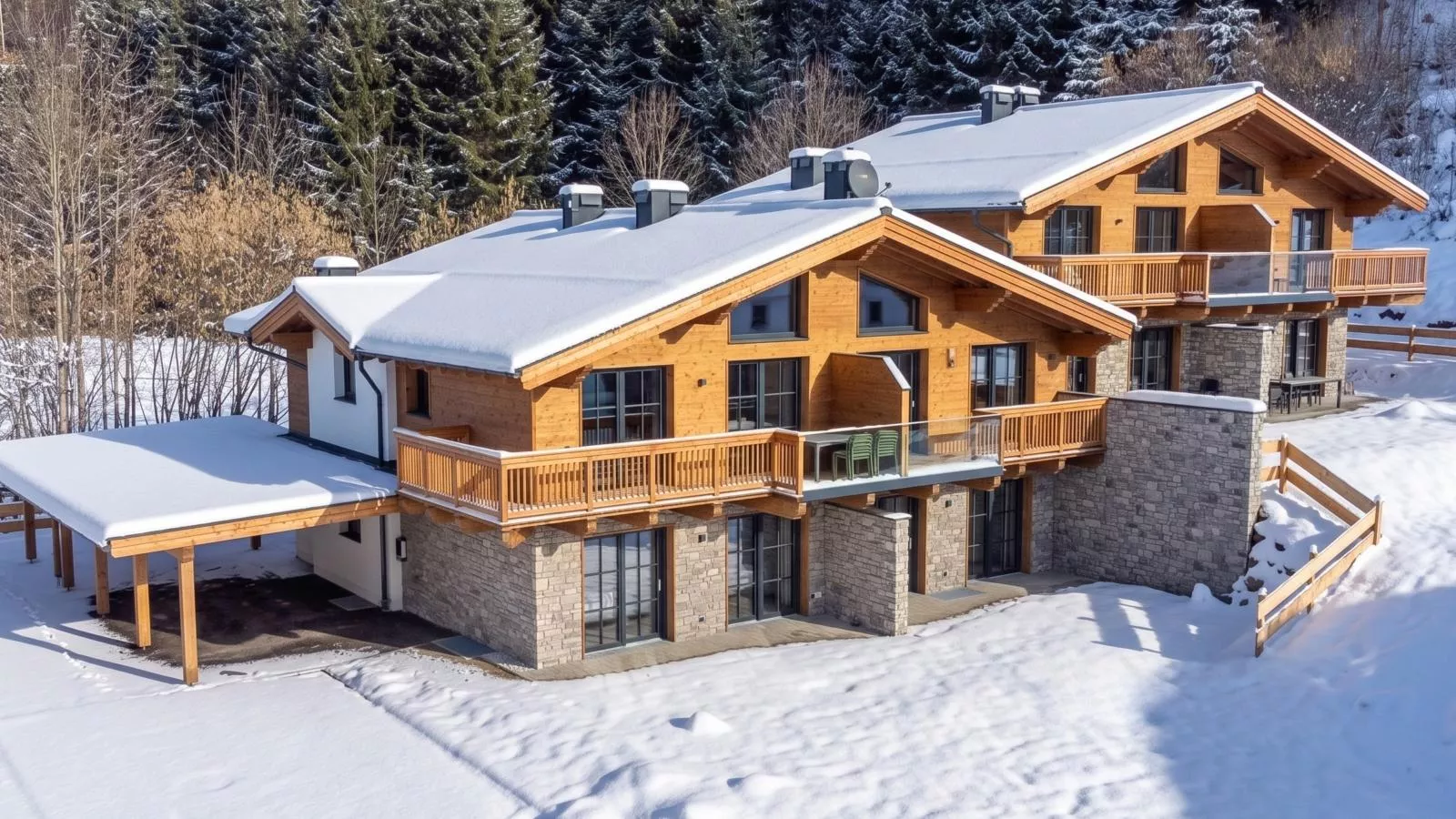 Tauernlodge Eben C1 - Exterieur winter