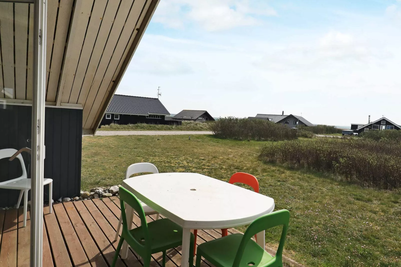 Modern vakantiehuis in Harboøre met uitzicht op het meer-Uitzicht