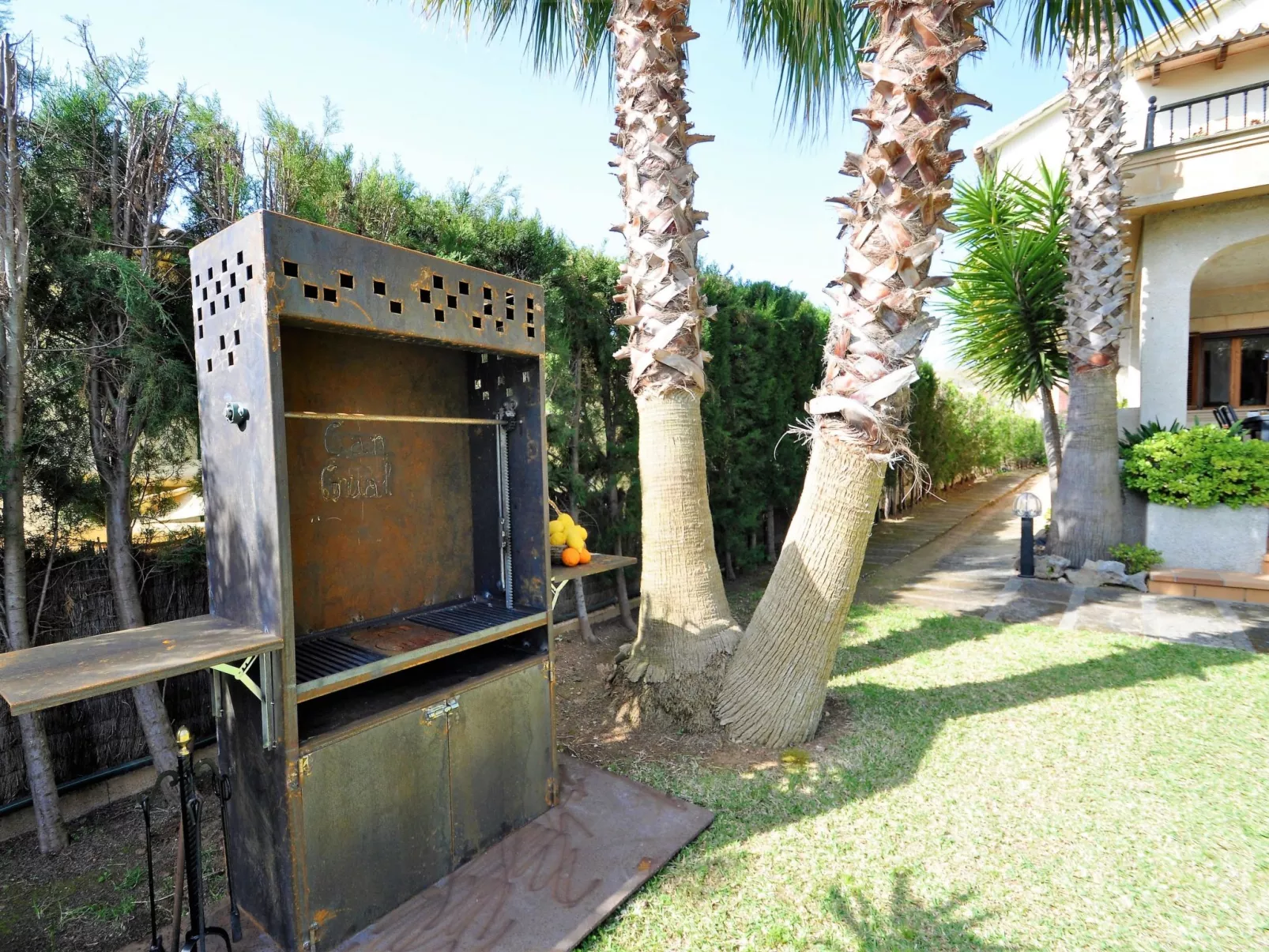 Finca CAN GUAL en Inca para 8 personas con piscina privada y vistas despejadas- - Buiten