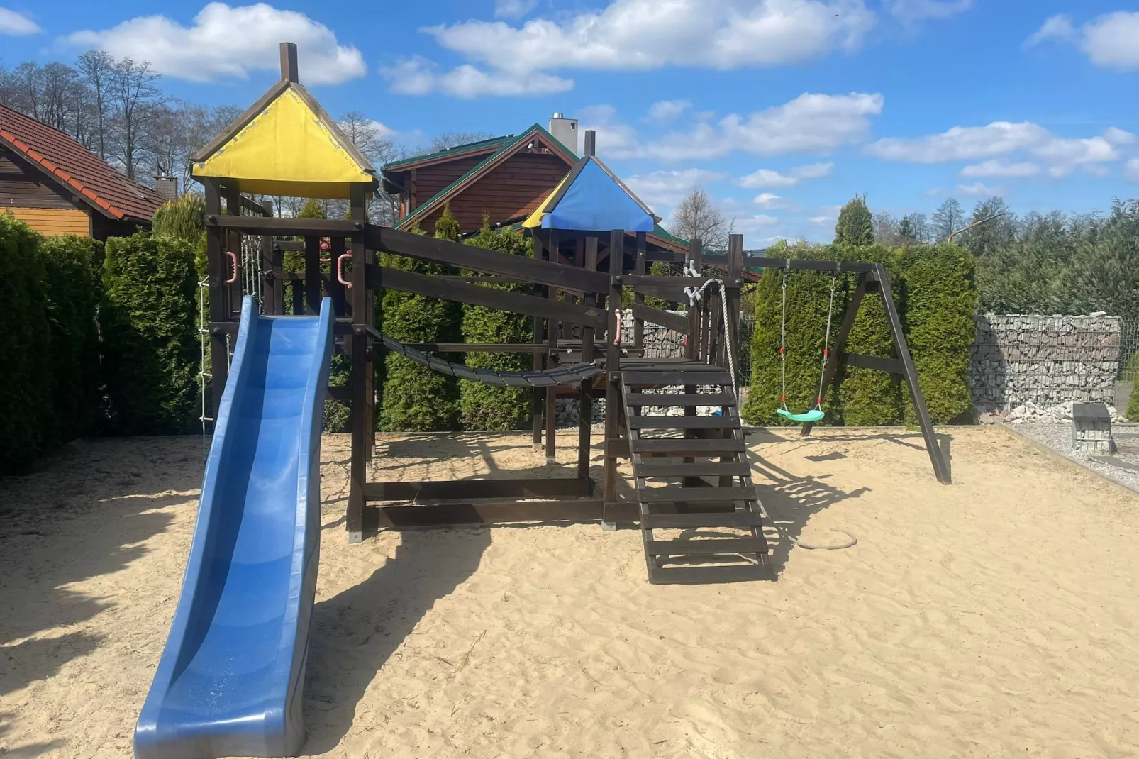 Domek JĘDREK dla max 5 osób Lubrza - Tuinen zomer