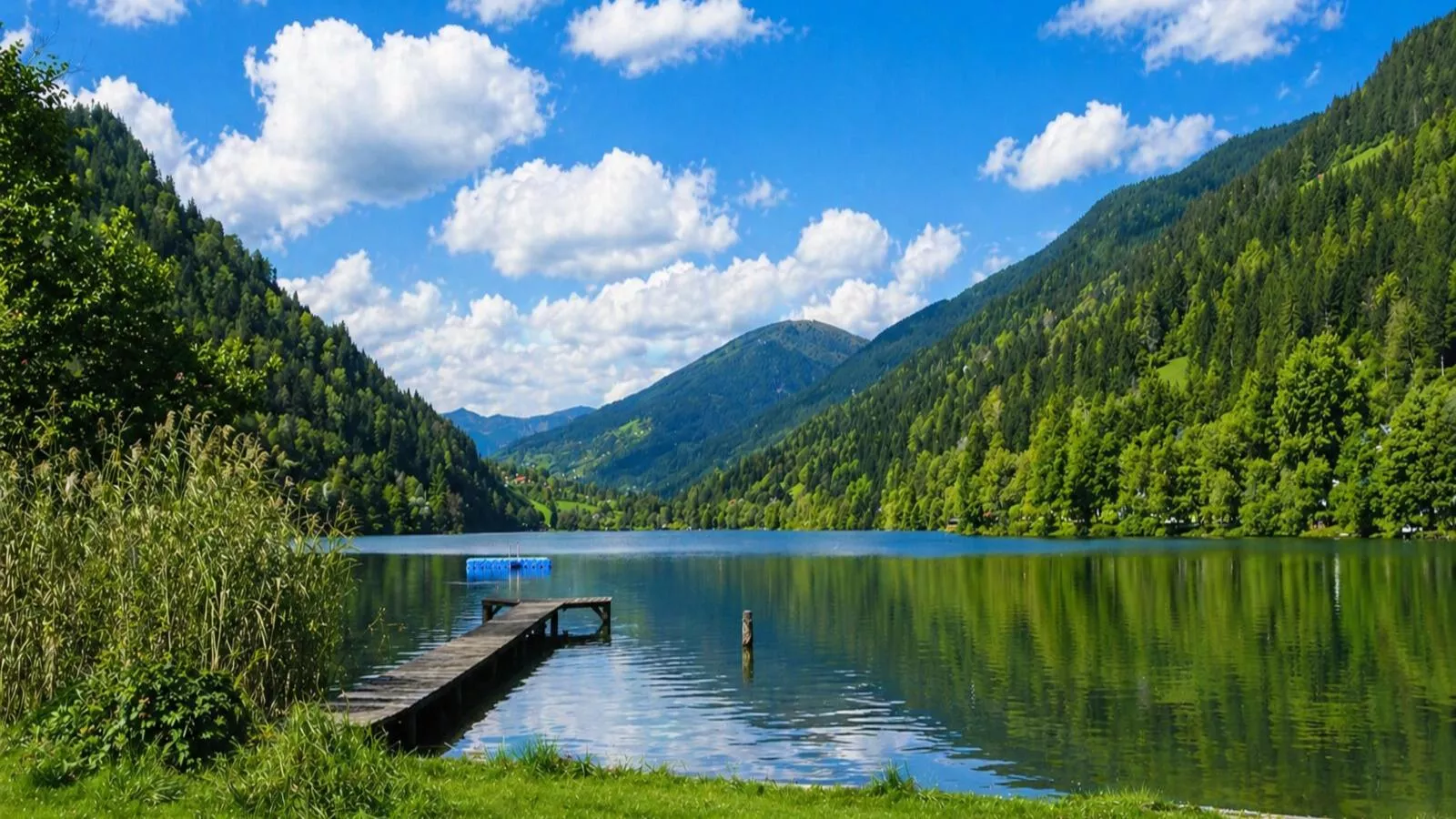Alpensehnsucht - Gebieden zomer 1km