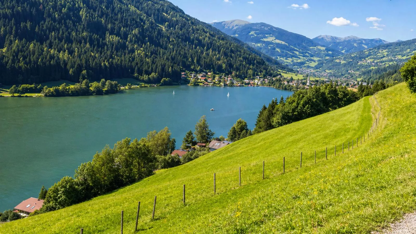 Alpenperle am See - Gebieden zomer 1km