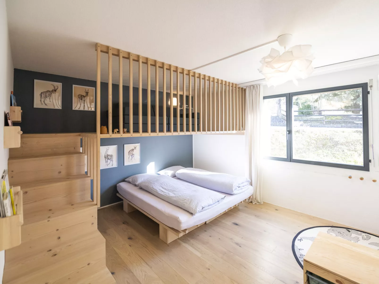 Abitaziun Patgific - Ferienwohnung im Casa Hirundella, (Trin Mulin). 3.5 Zimmer