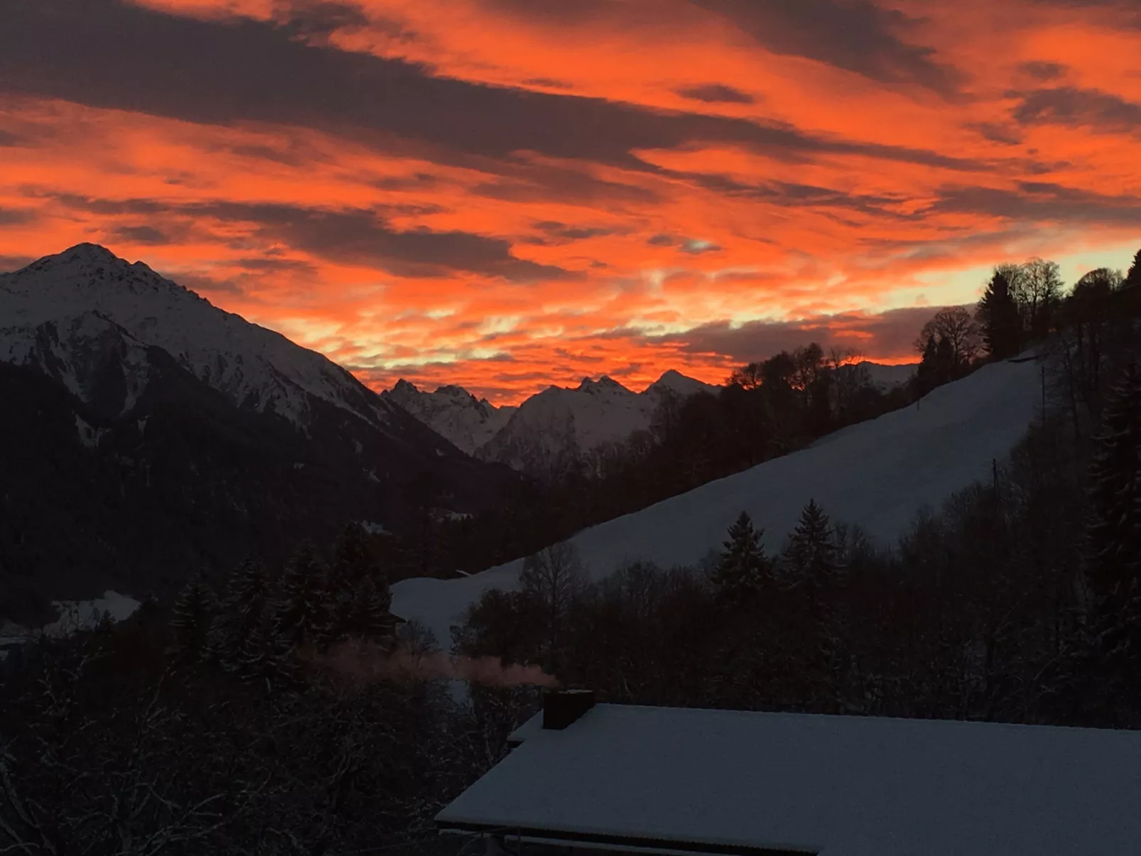 Charmantes Alpen-Appartement in Conters (Davos-Klosters/Parsenn).