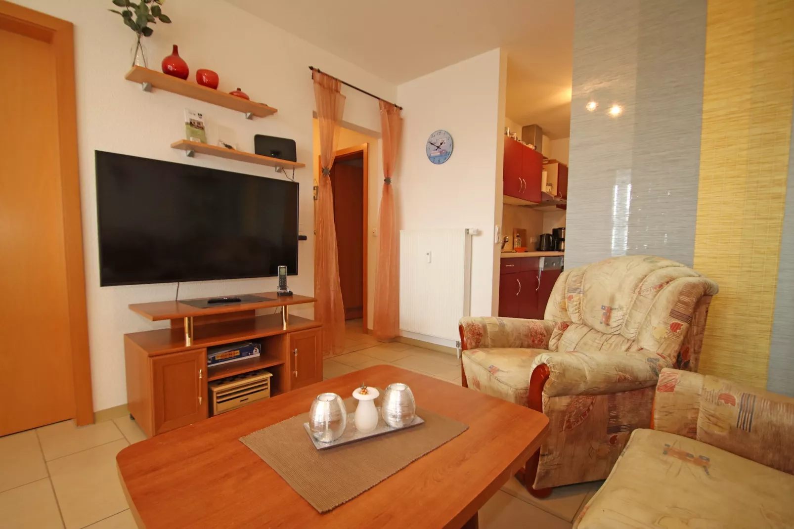 Ferienwohnung Windflücher Nienhagen - Woonkamer