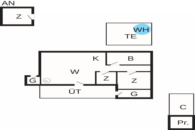 6 persoons vakantie huis in Vinderup-By Traum - Plattegrond