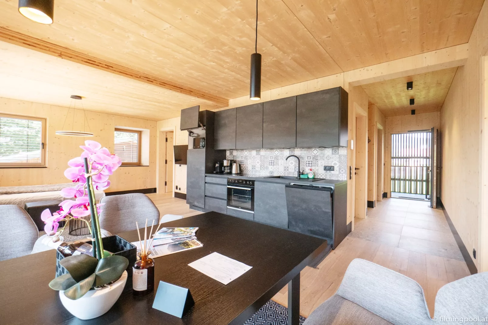 Ferienwohnungen Mieders - Woonkamer