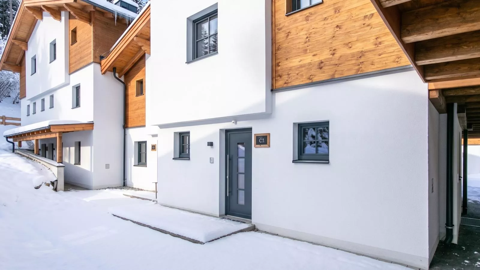 Tauernlodge Eben C1 - Exterieur winter