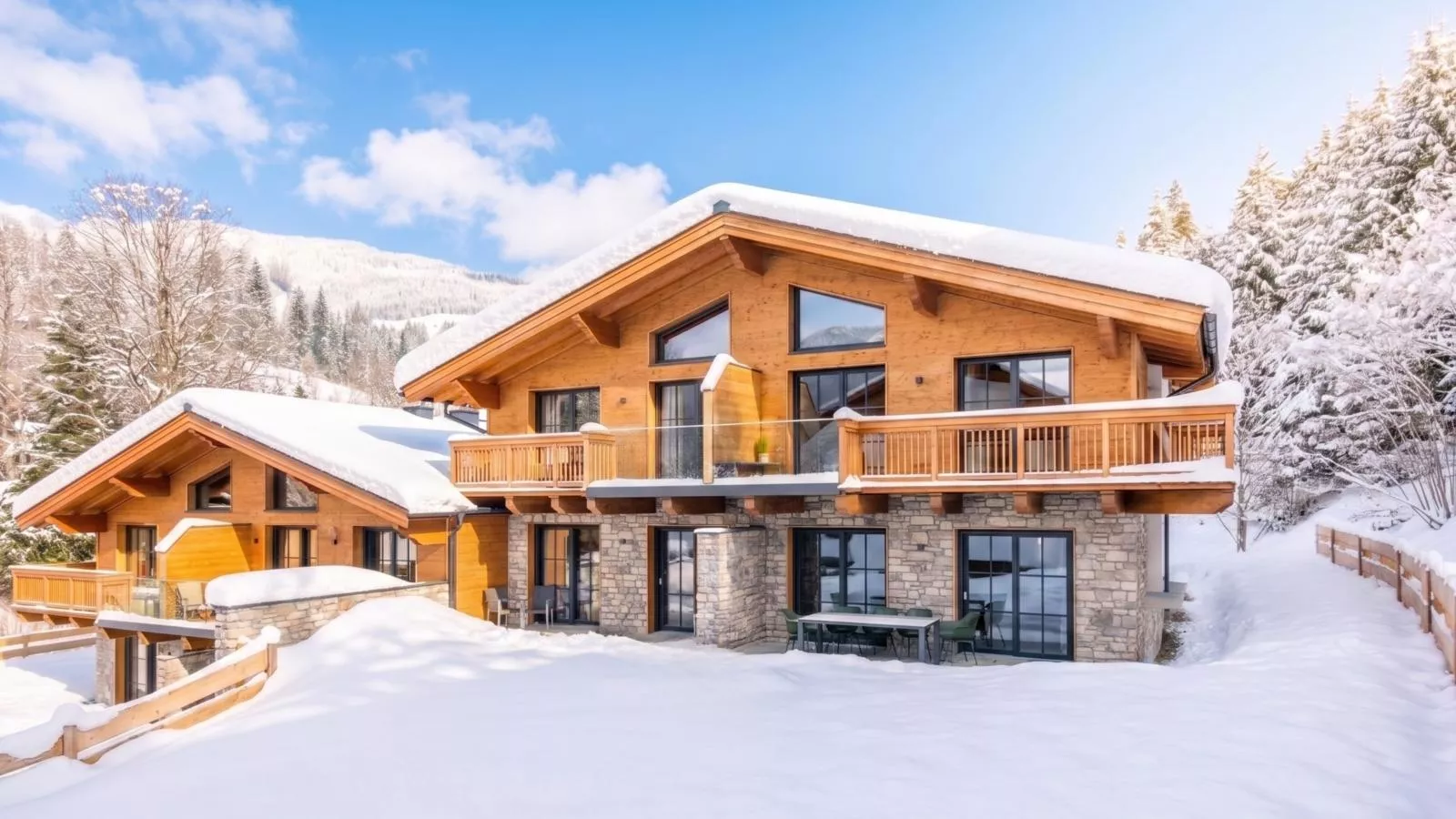Tauernlodge Eben C4 - Exterieur winter