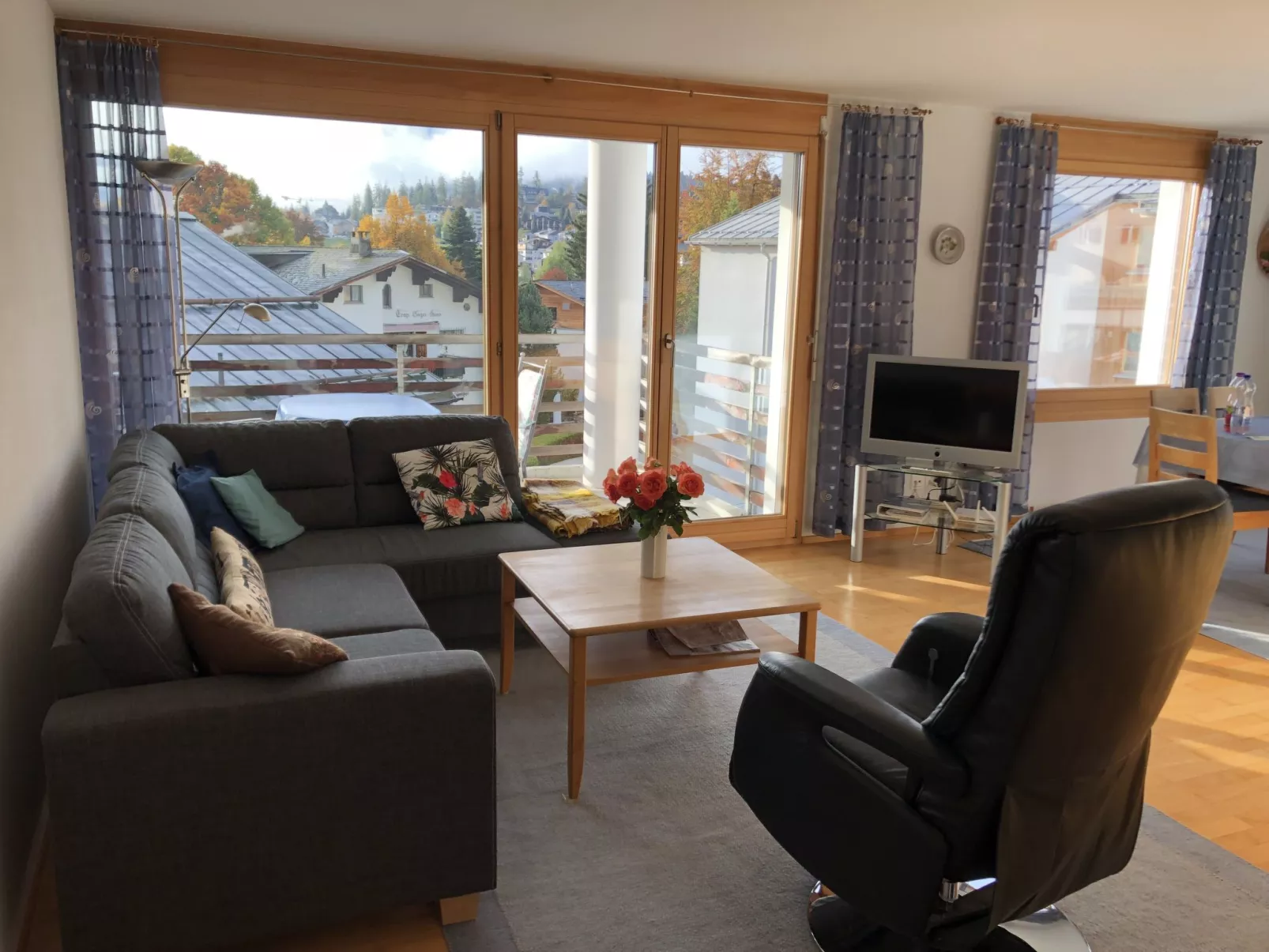 Capol-Garten, (Flims Dorf). 3.5 Zimmerwohnung, 82m2 für max. 4 Personen