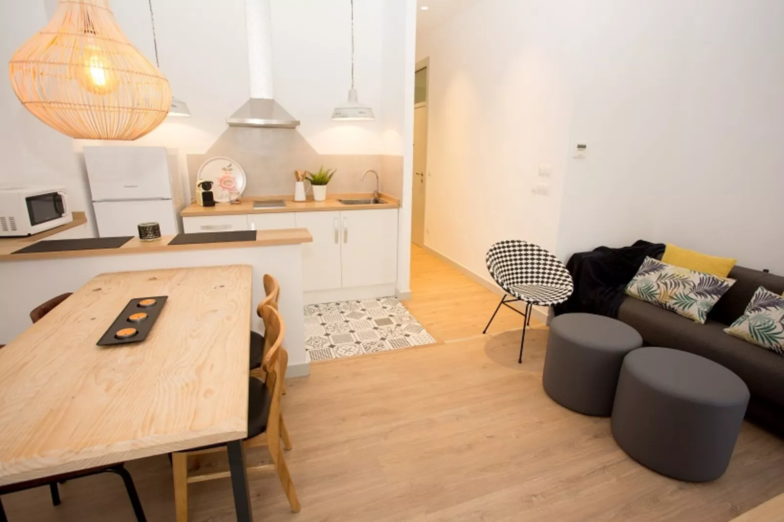 Apartamento 1dormitorio con ducha
