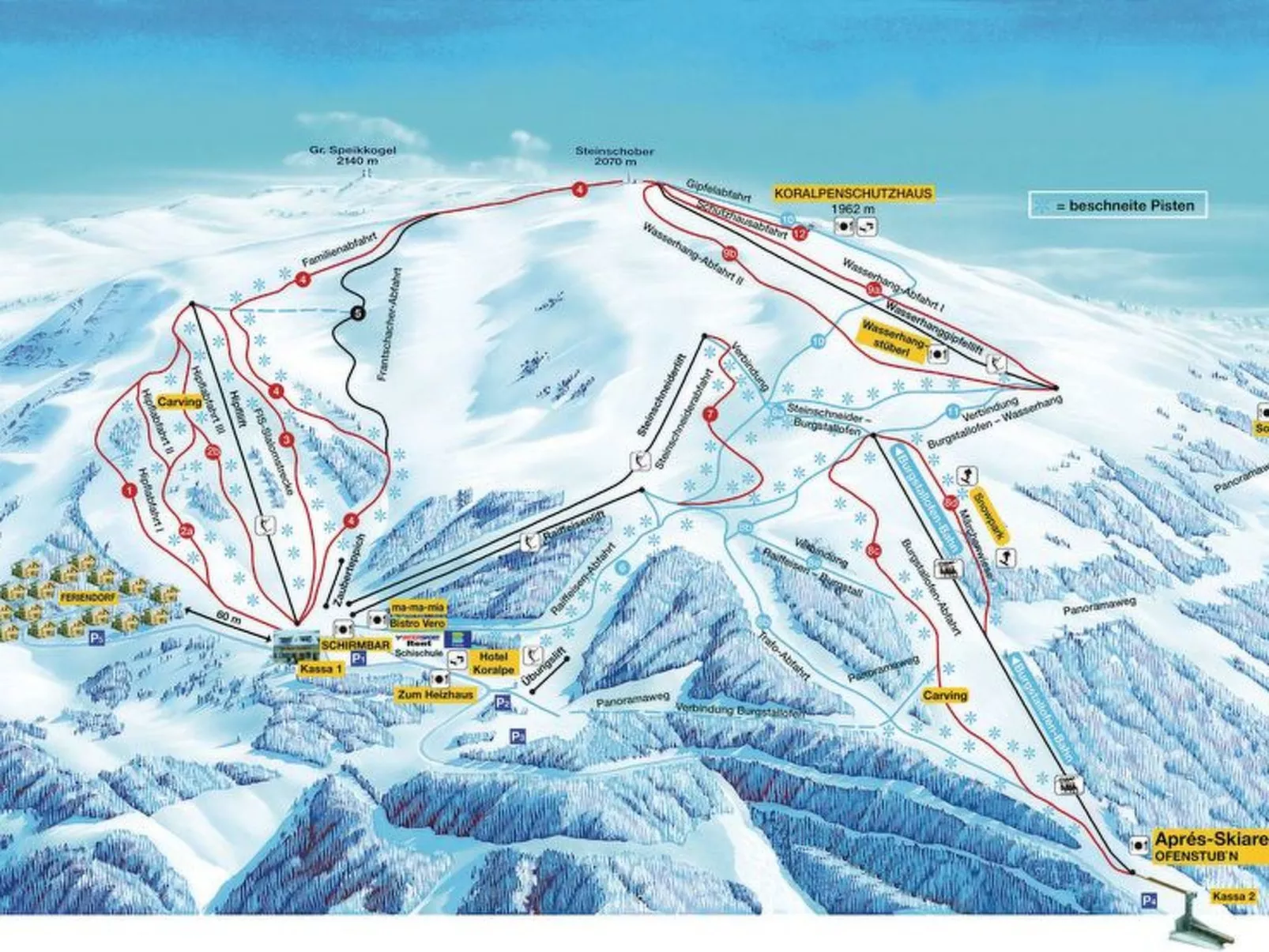 Haus Dorle.Ferienwohnung im Zentrum eines Skigebiets, wenige Geminuten von Skil