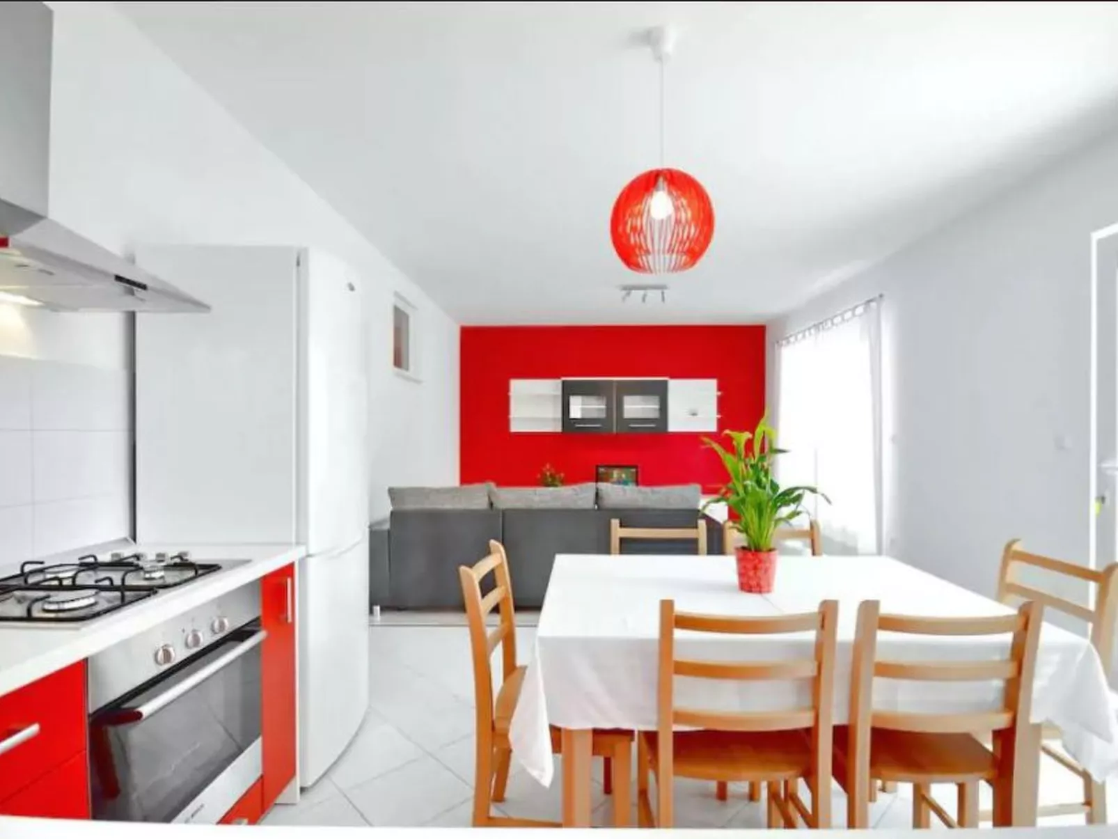 Für 6 Personen ca. 72 m&sup2; in Podgora, Dalmatien (Gespanschaft Split-Dalmati