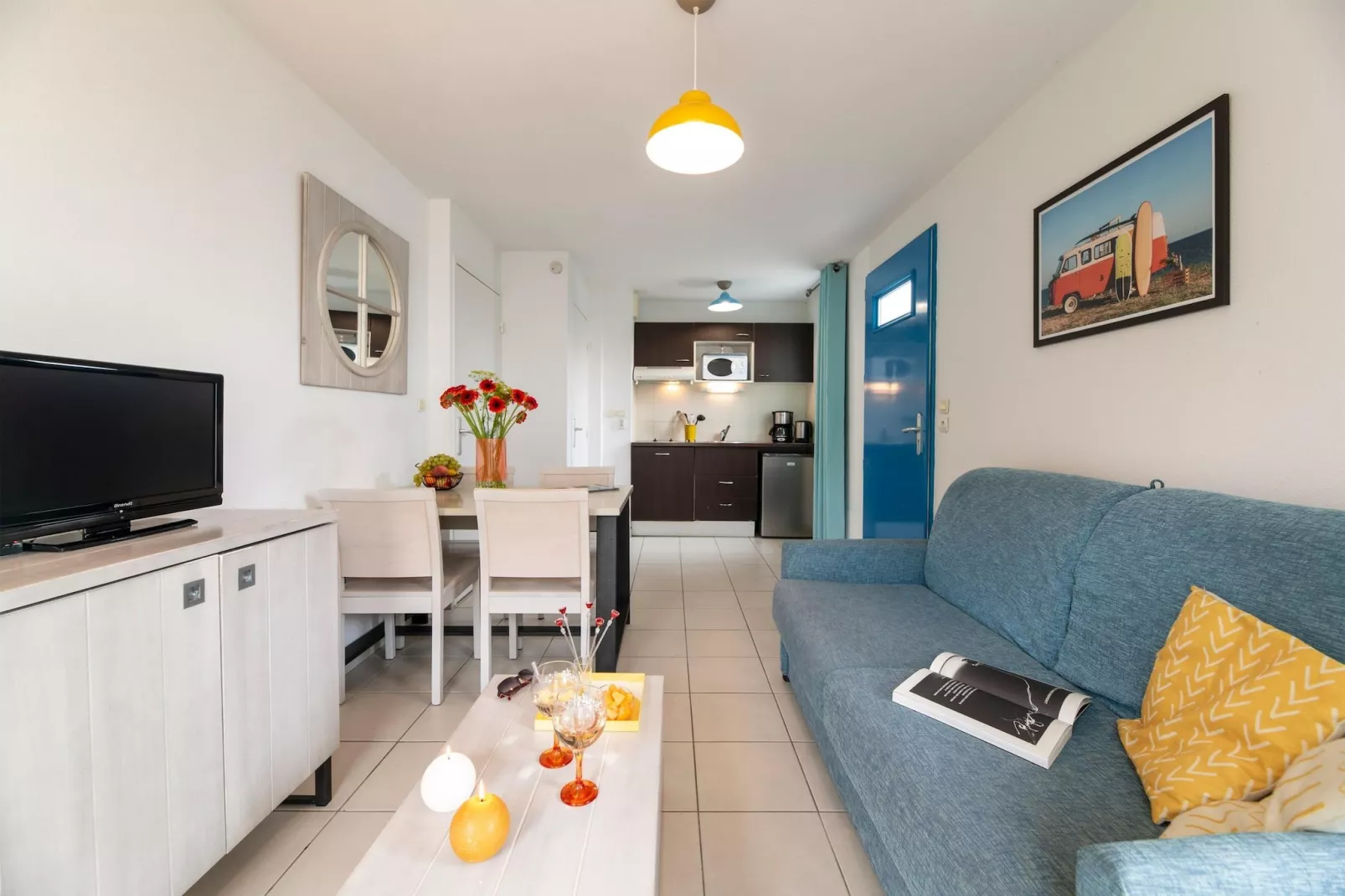 Les Carrelets 1 bedroom apt sleeps 4 without balcony OTA