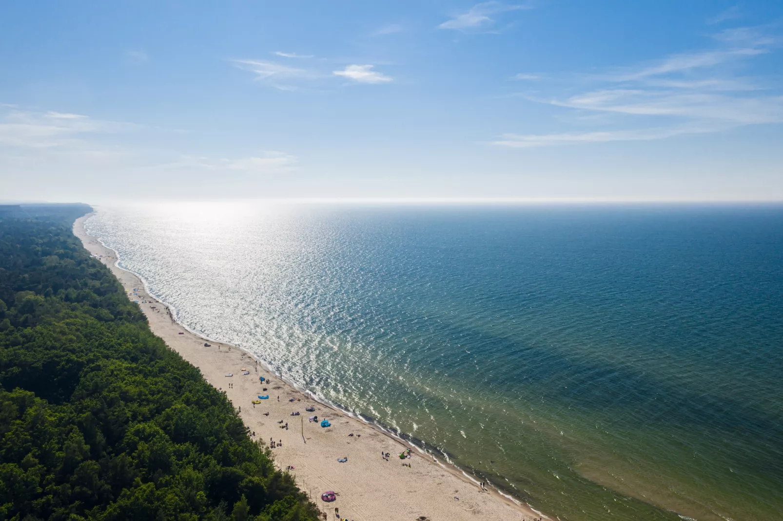 Domek skandynawski z basenem i jacuzzi w Międzywodziu - Gebieden zomer 1km