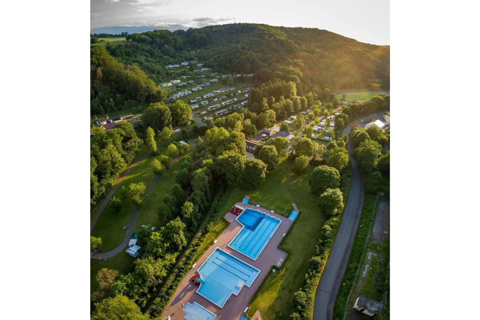 Bungalow Luxus Typ B Campingpark Eifel - Parkfaciliteiten