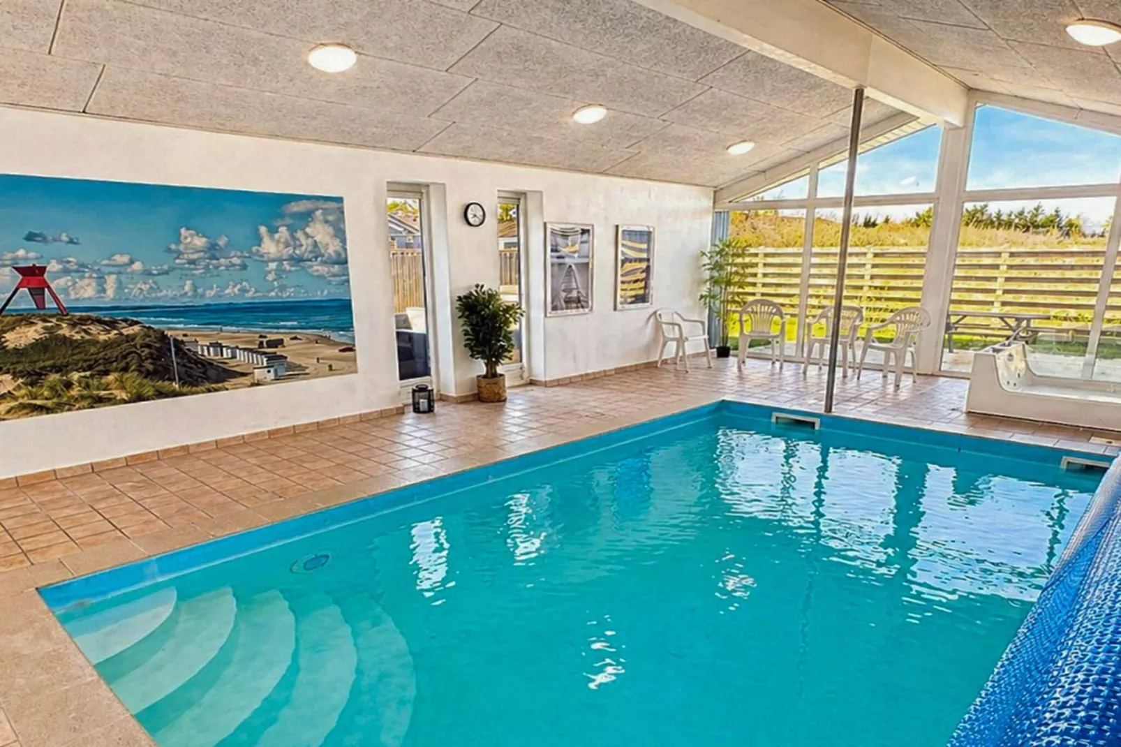 4 sterren vakantie huis in Blokhus - Zwembad
