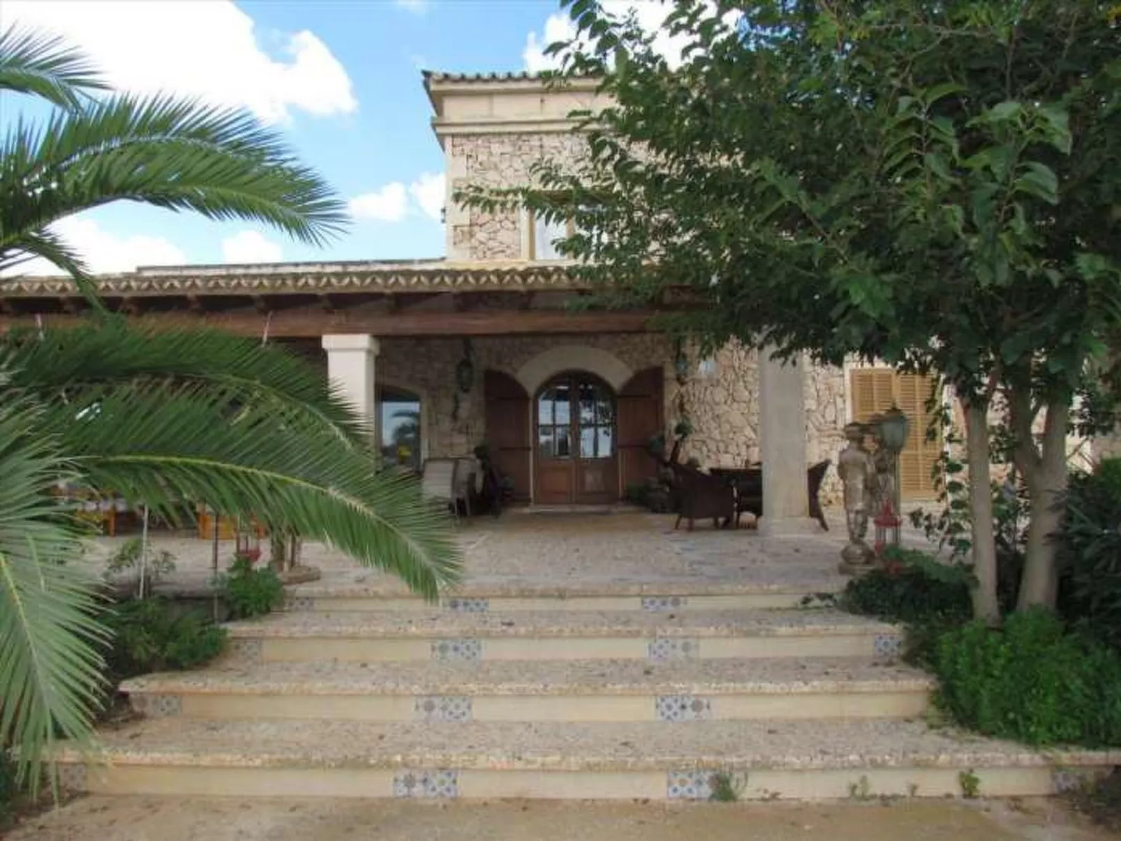 Finca NA PONT- Finca rústica con gran piscina en Campos, Mallorca. Ideal famili - Buiten
