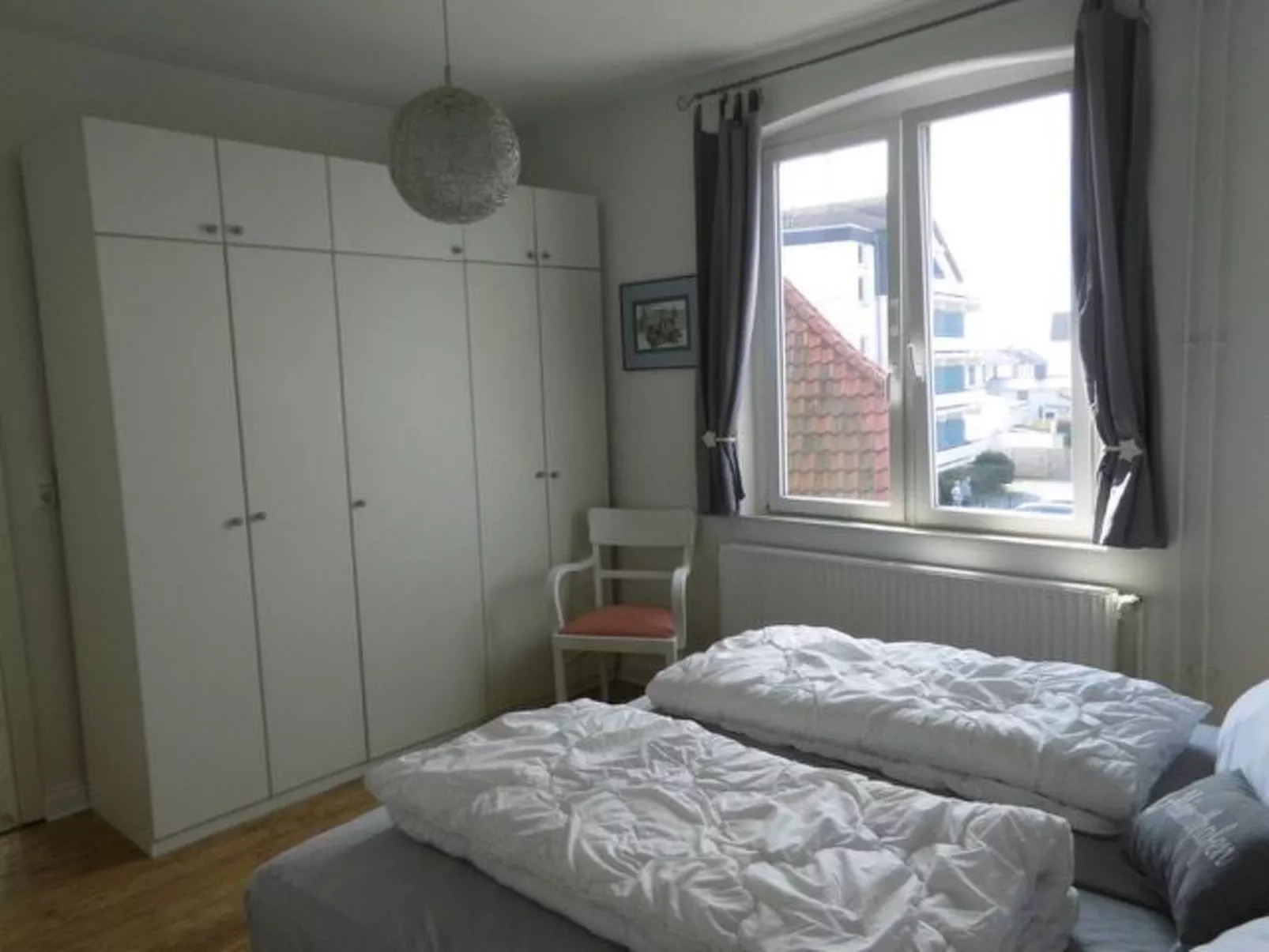 Freundlich eingerichtete Wohnung mit Meerblick - Binnen