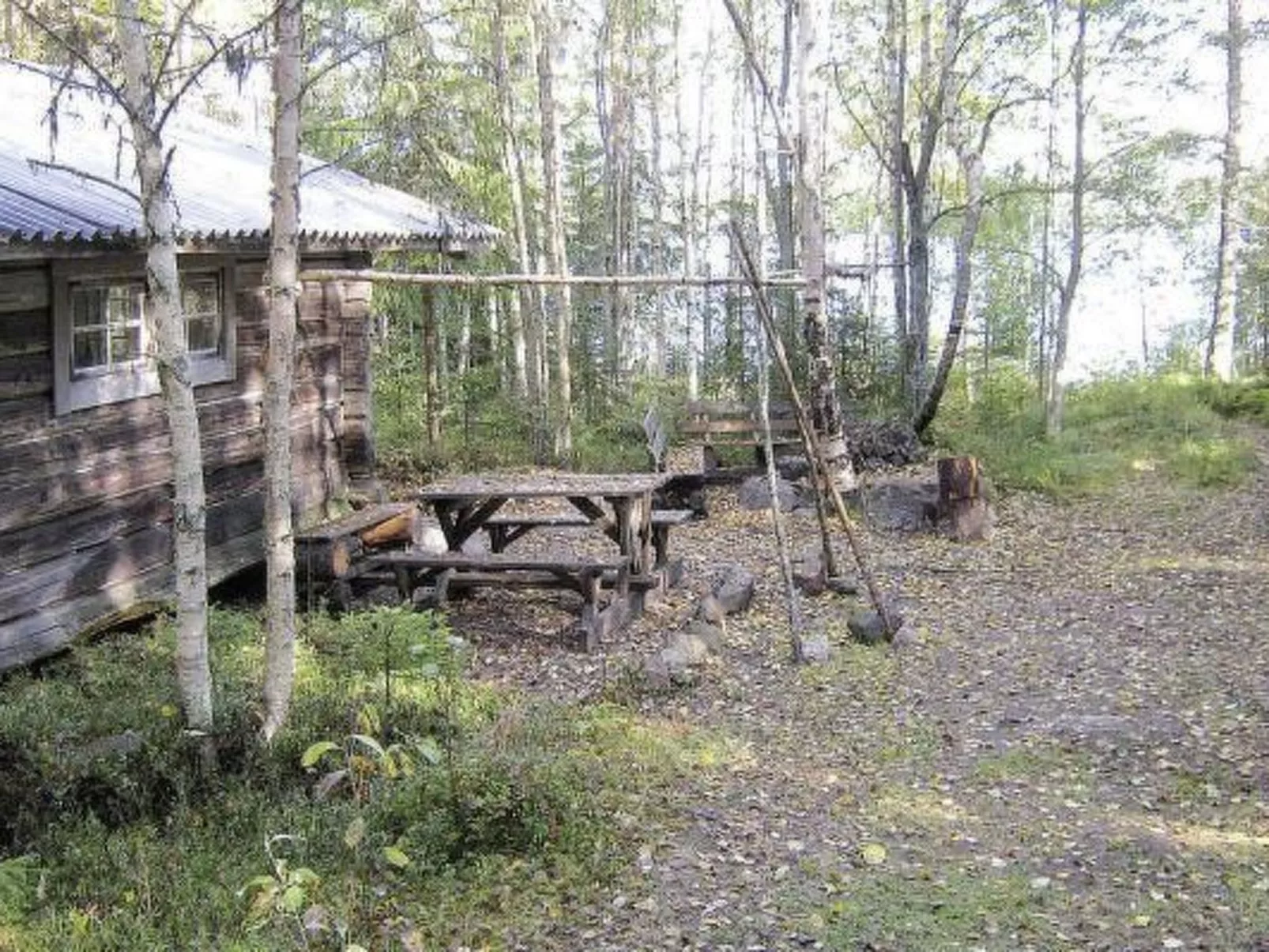Holzhütte für das wahre Naturerlebnis am See - Buiten