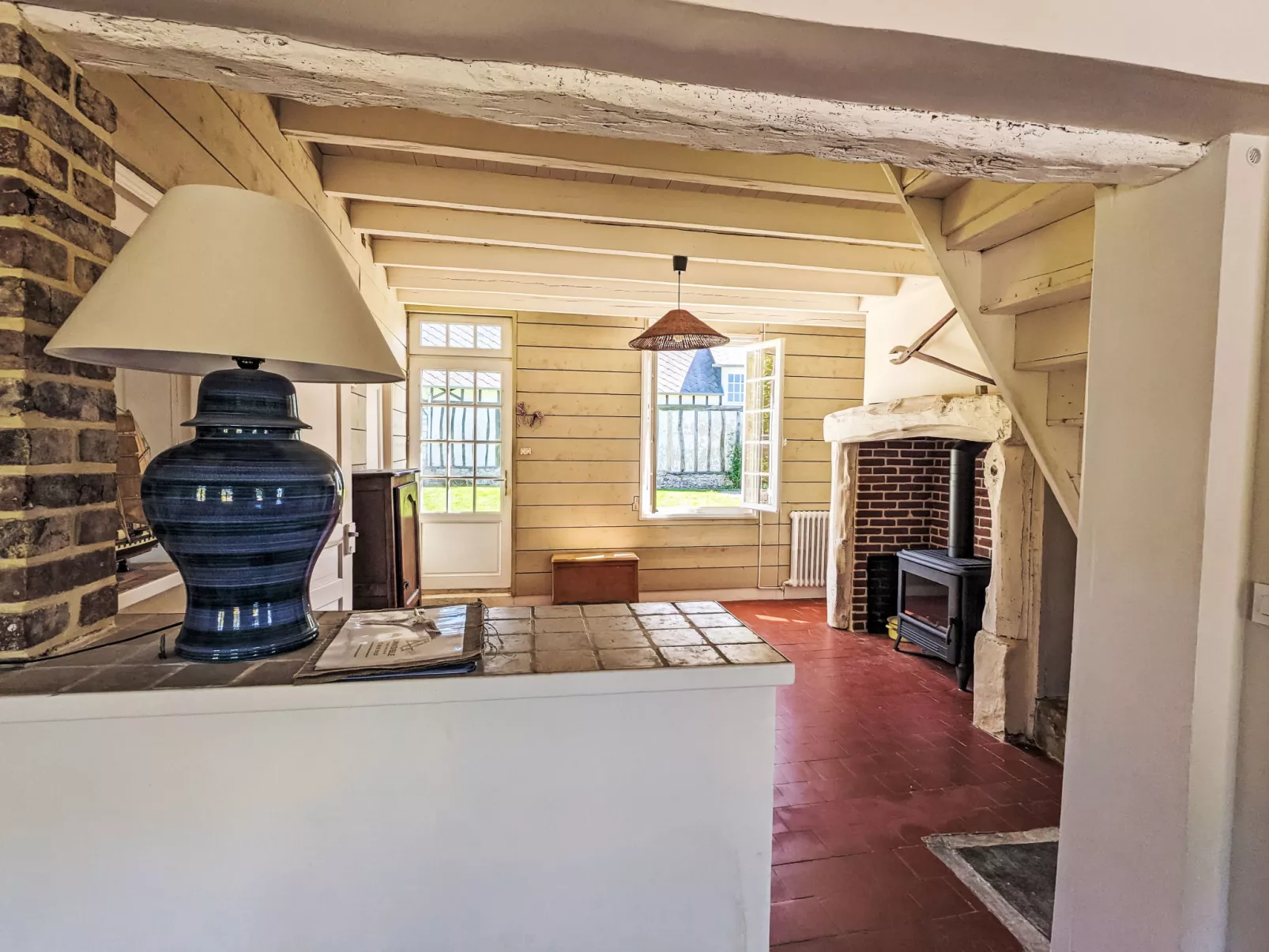 L'épic'cri, normannisches Haus an der Küste - Binnen
