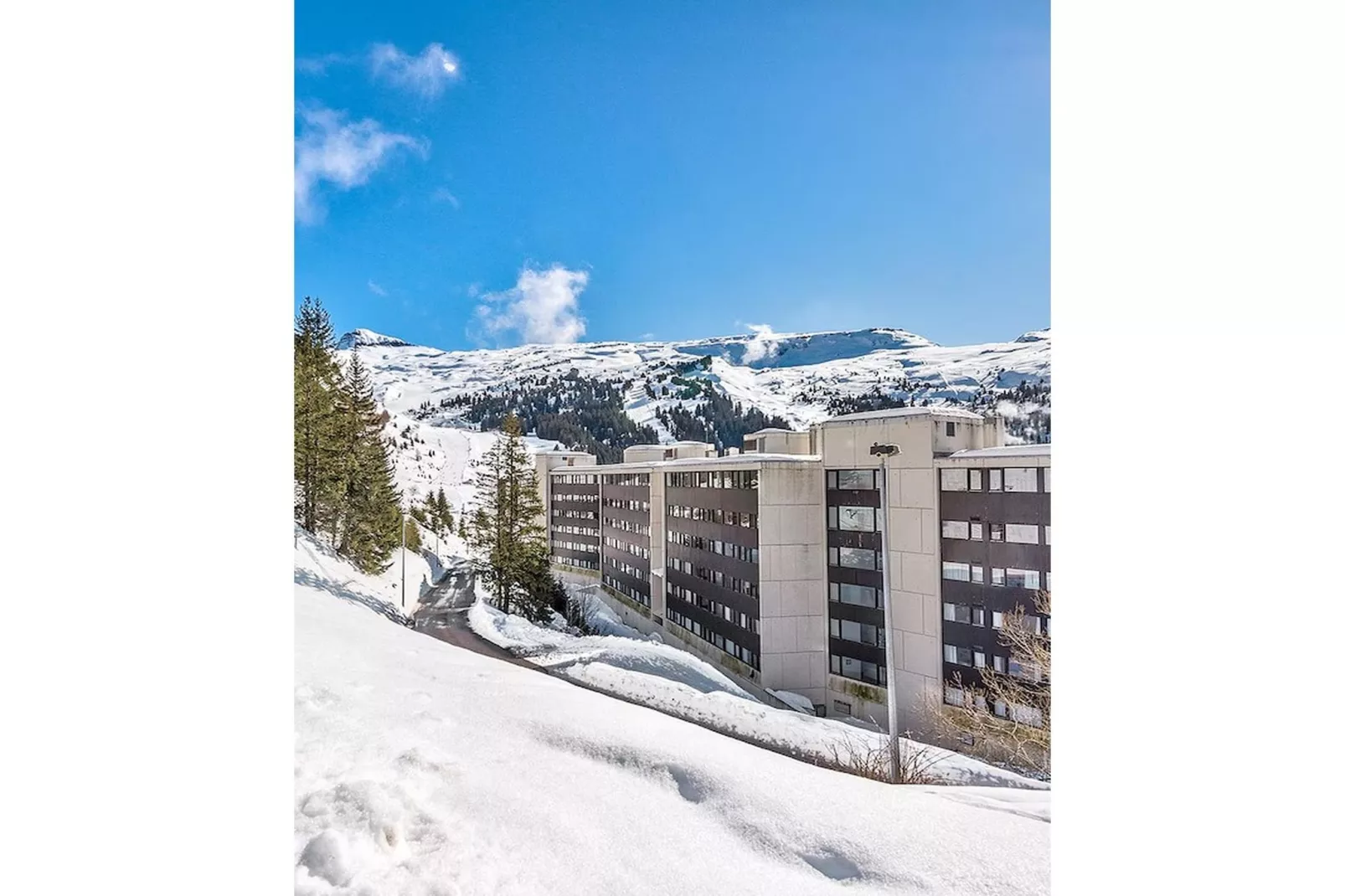 La Foret Apartment 6 people - 2 bedrooms - Balcony - South-facing - Exterieur winter