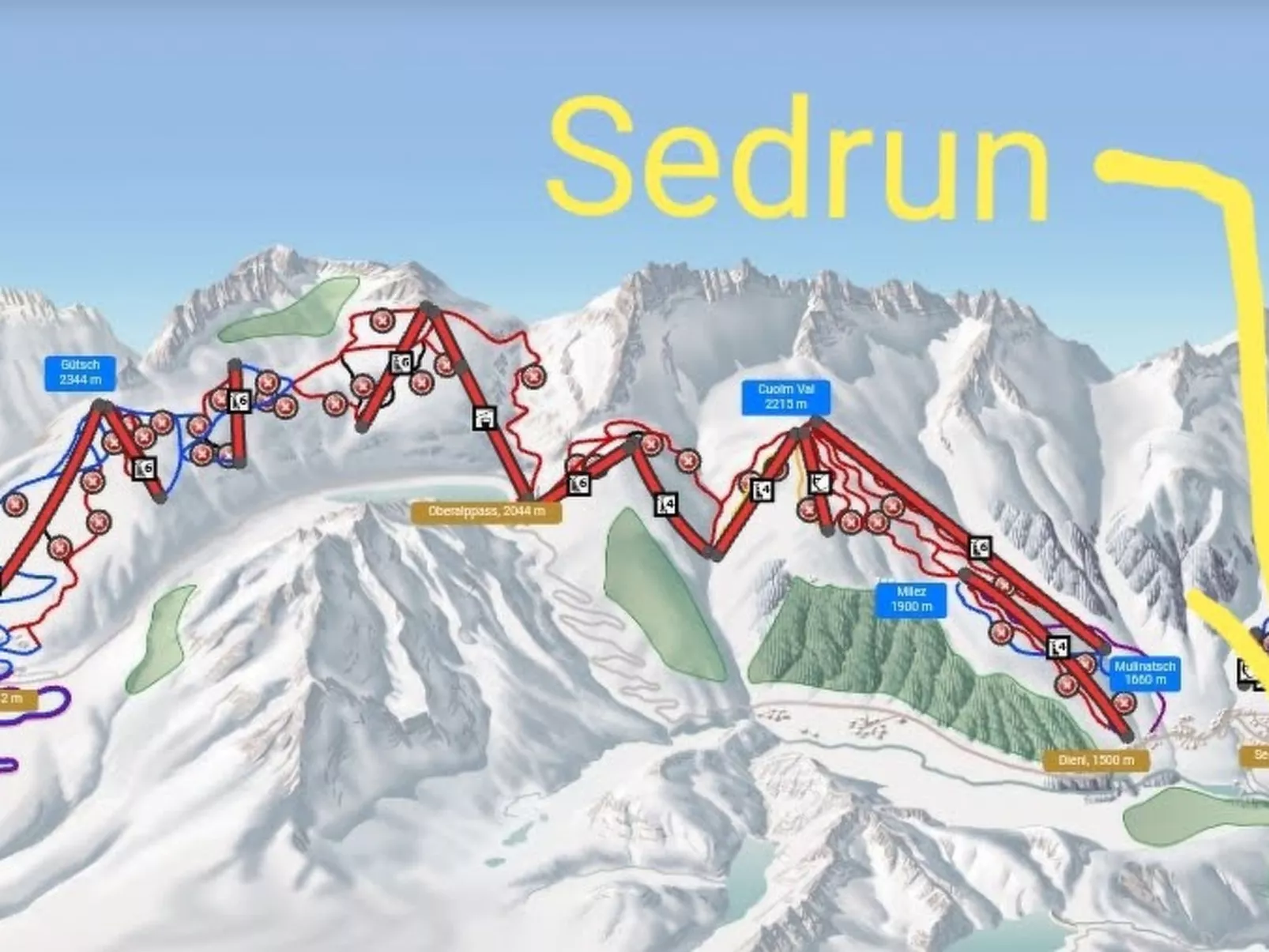 Dentervitgs, (Sedrun), 136.04 - Buiten