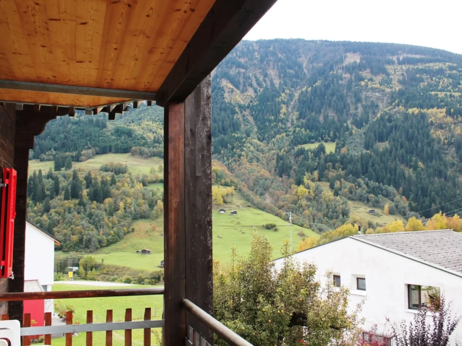 Chalet Scaletta de Castelberg, (Disentis/Mustér). - Buiten