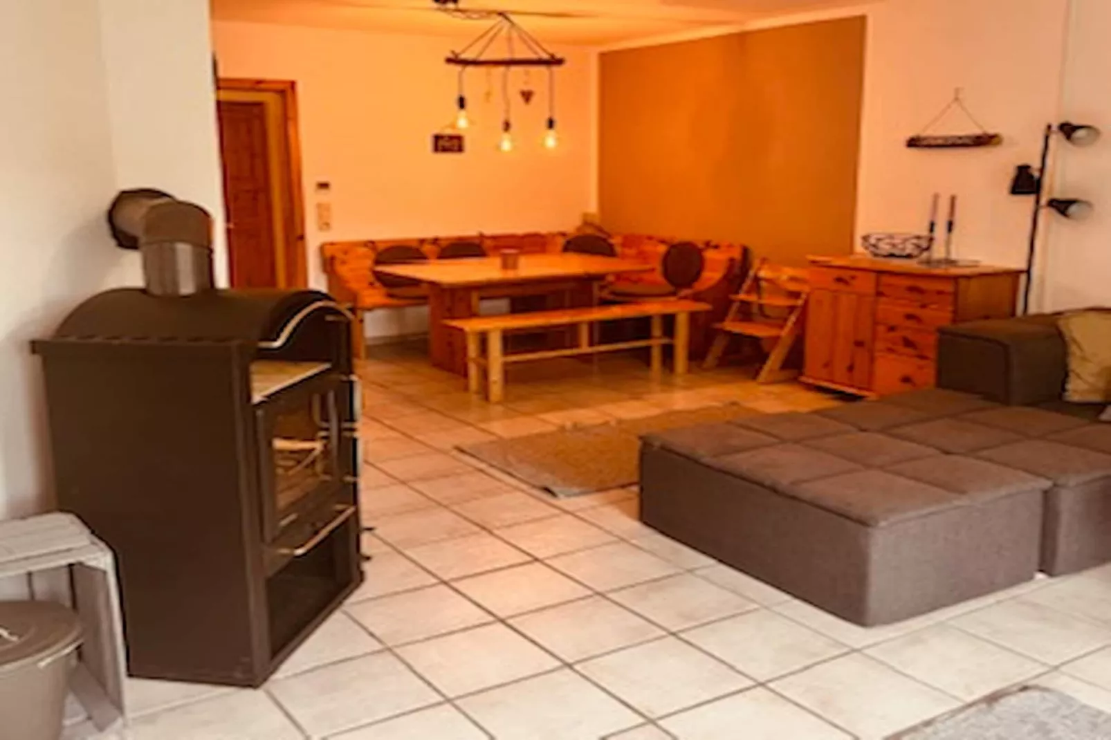 Ferienwohnung Lieblingsplatz - Woonkamer