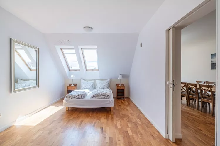 Apartament nr 9 dla 6 osób Dębki - Slaapkamer