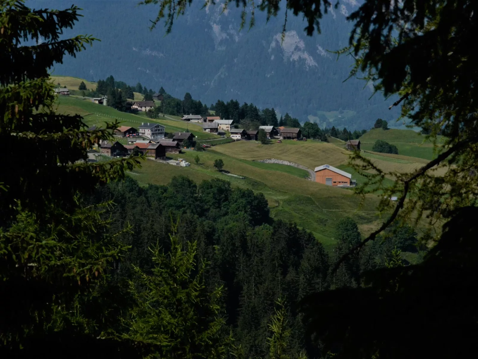 Hof Beeli, (Tschappina). - Buiten
