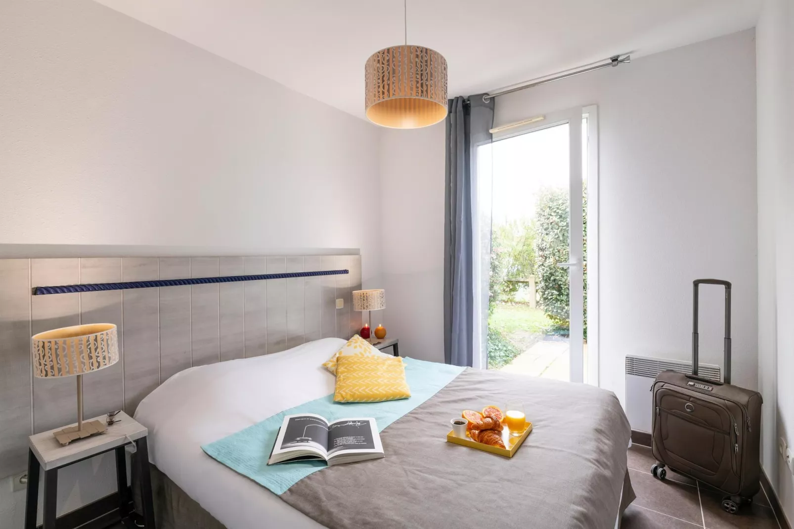 Les Carrelets 1 bedroom apt sleeps 4 without balcony OTA - Slaapkamer