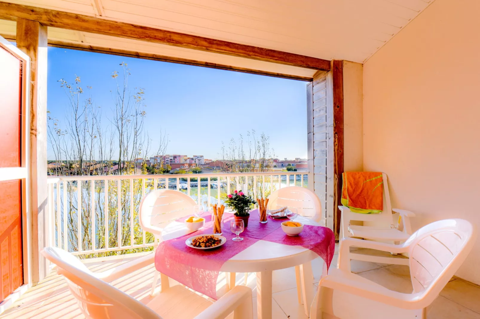 Lagrange Vacances Catalana 2 pièces 4/5 pers. - Terrasbalkon