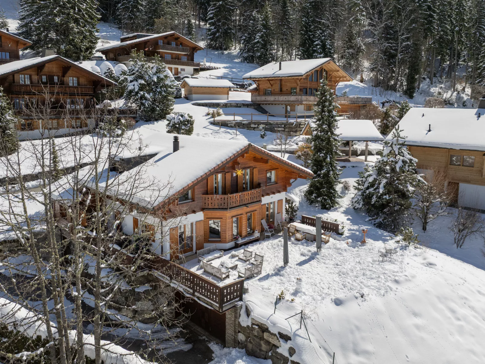 Chalet Petit Pont - Buiten