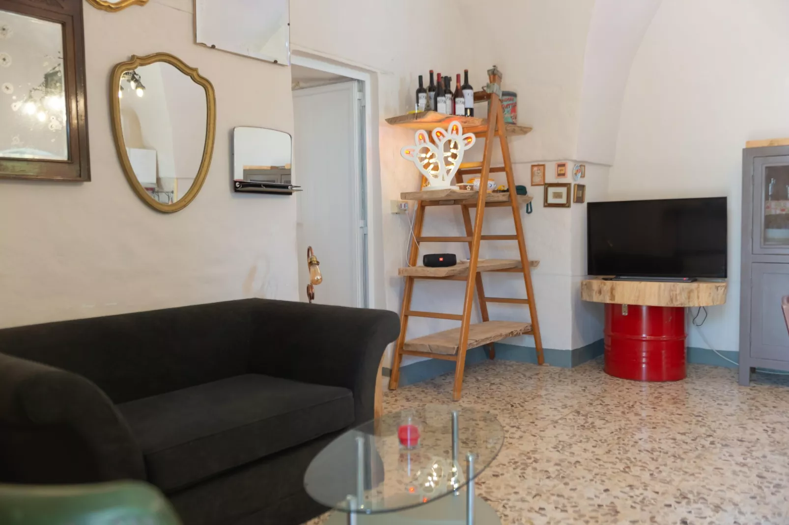 Lamia Papo in Ostuni - Woonkamer