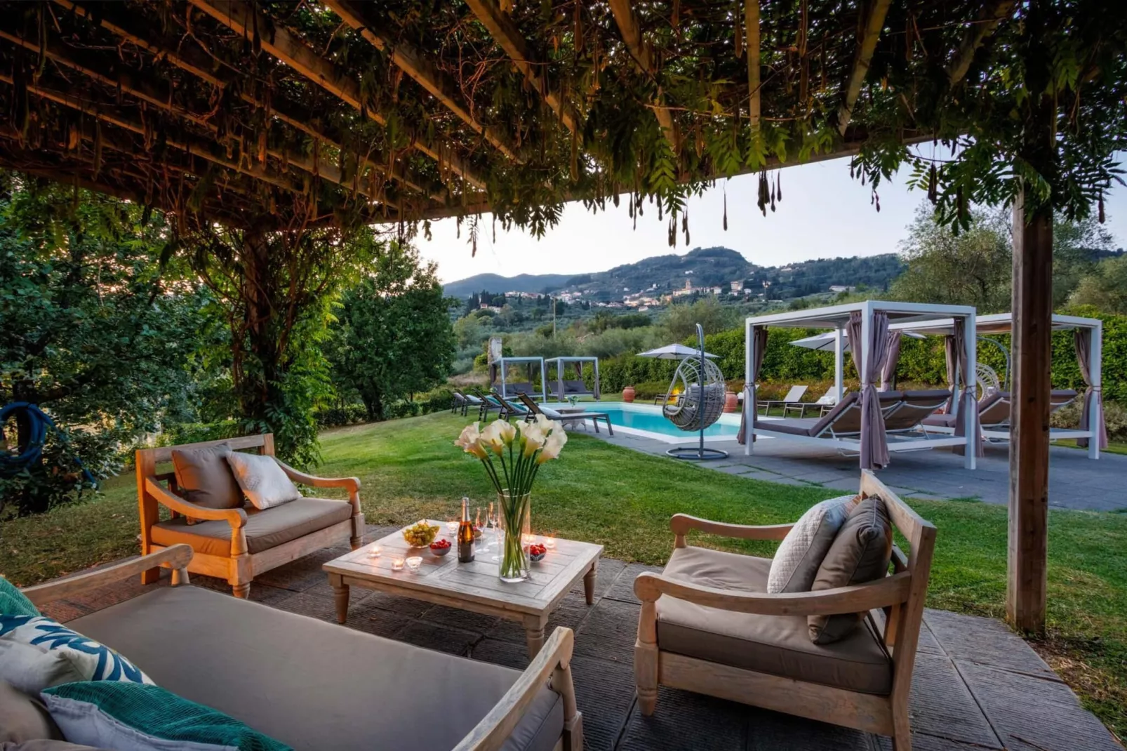 Casa Pinocchio at Borghetto Farmhouse - Zwembad