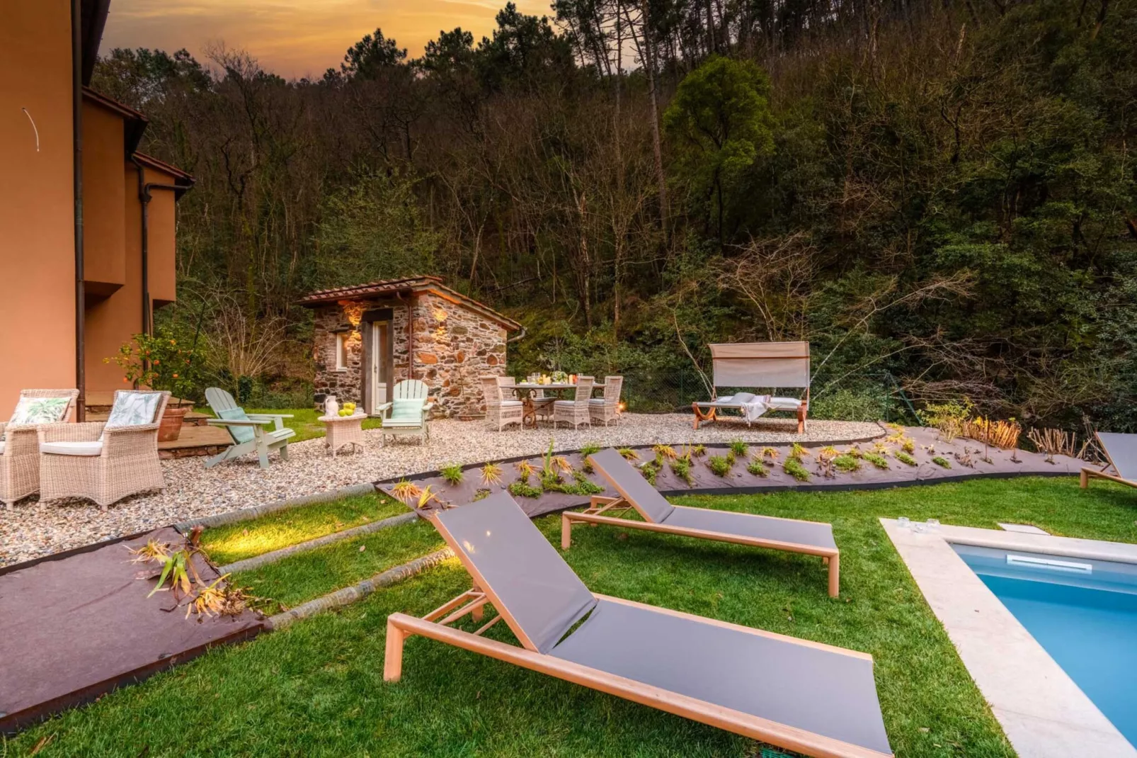 Molino Giusti Farmhouse - Zwembad