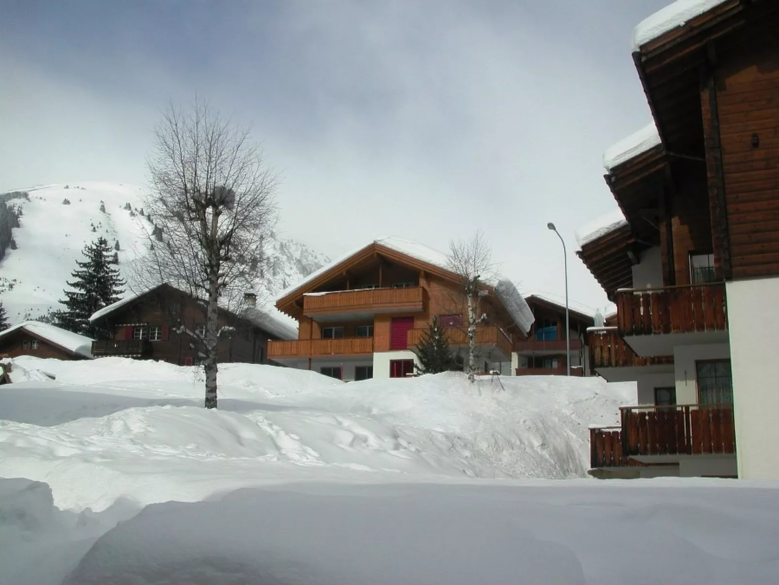 Haus Polishet, (Sedrun). - Buiten