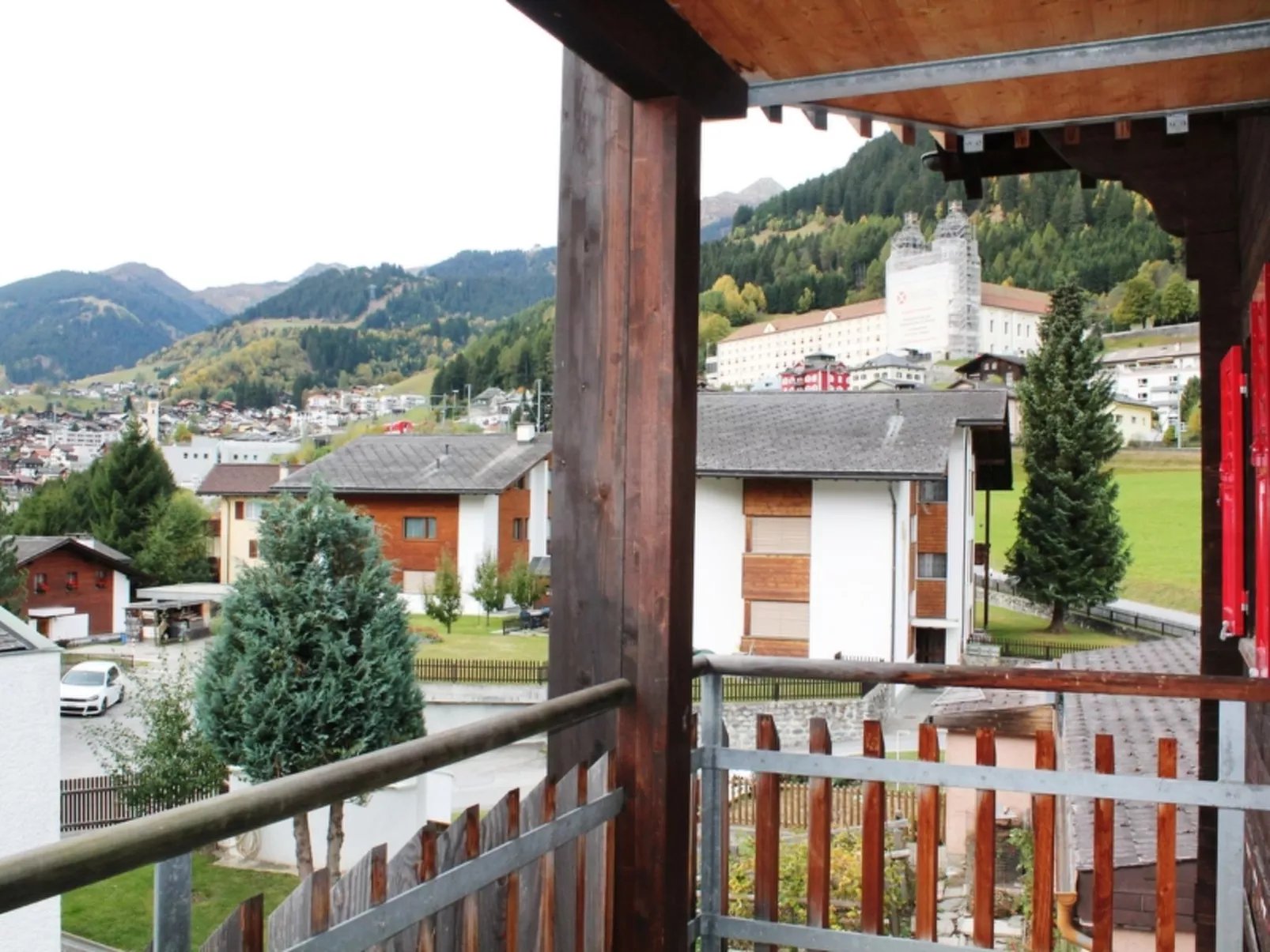 Chalet Scaletta de Castelberg, (Disentis/Mustér). - Buiten