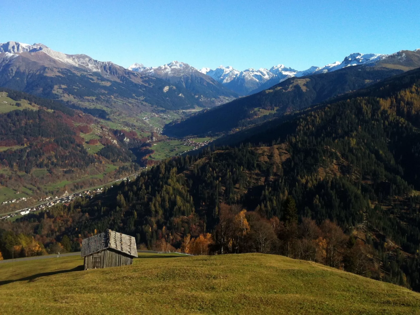 Charmantes Alpen-Appartement in Conters (Davos-Klosters/Parsenn). - Buiten