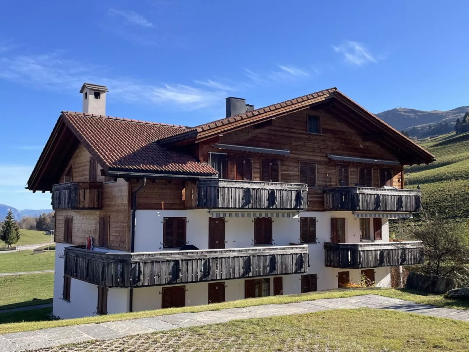 Gadahüs Elvers, Obersaxen-Misanenga, (Obersaxen). - Buiten