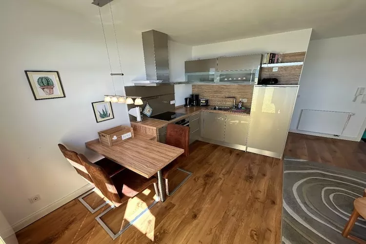 Ferienwohnung Schöne Aussicht - Keuken