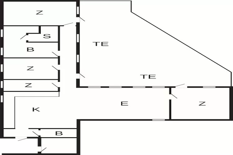 8 persoons vakantie huis in Hals-By Traum - Plattegrond