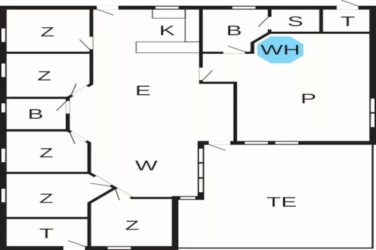 Luxe retraite in Als -- By Traum Ferienwohnungen - Plattegrond